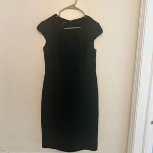 Talbots black sheath dress size 8 petite